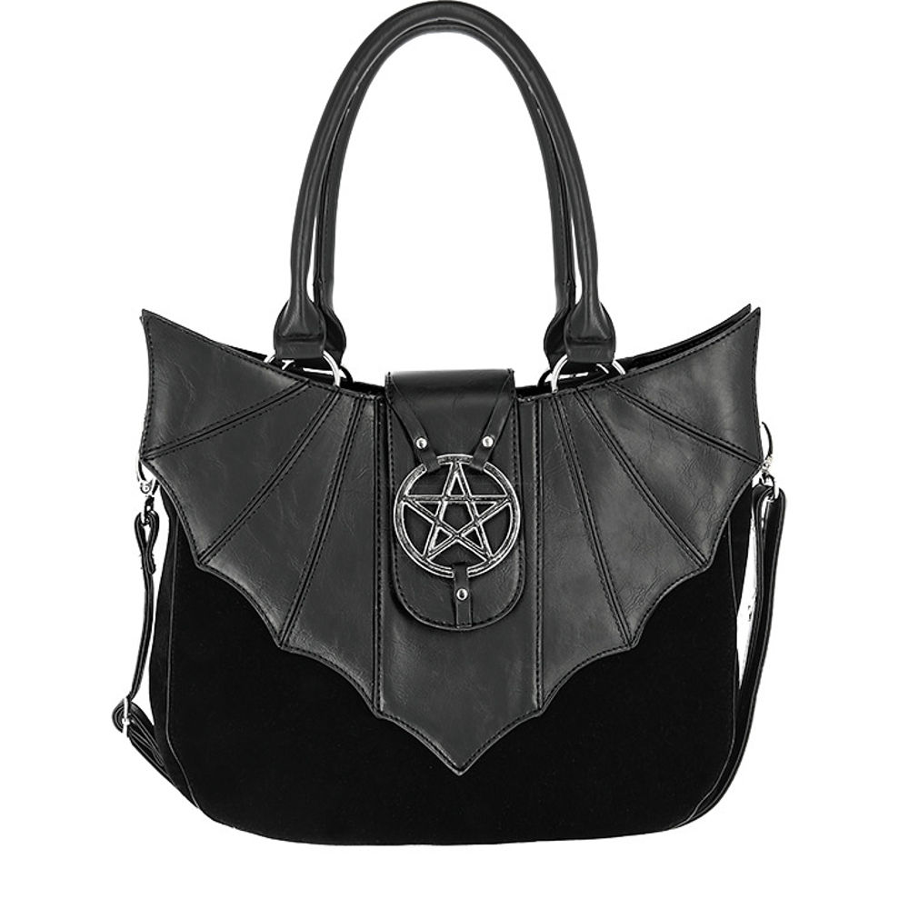 Ominous Fledermaus Tasche schwarz - One Size - Restyle